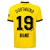 Maglia ufficiale Borussia Dortmund Brandt 19 Casa 2023-24 per Uomo